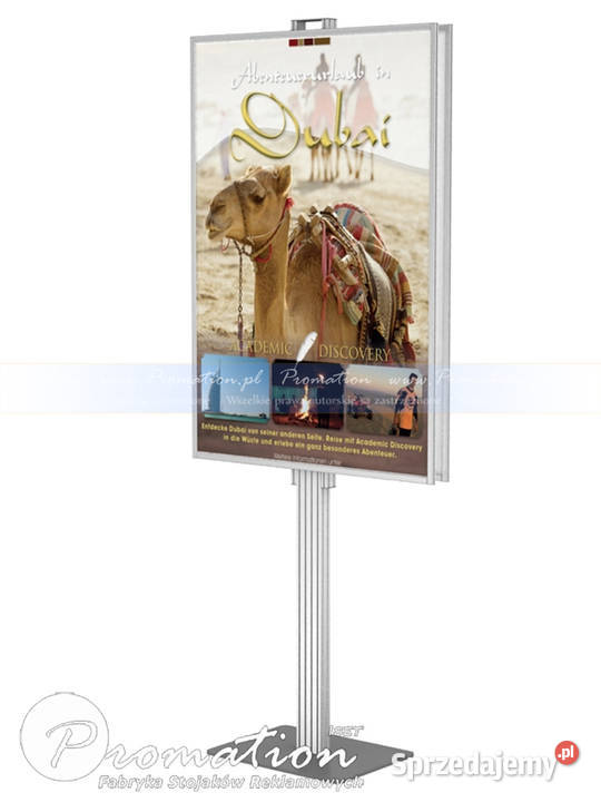 Stand reklamowy na plakat B1 ekspozytor mazowieckie sprzedam