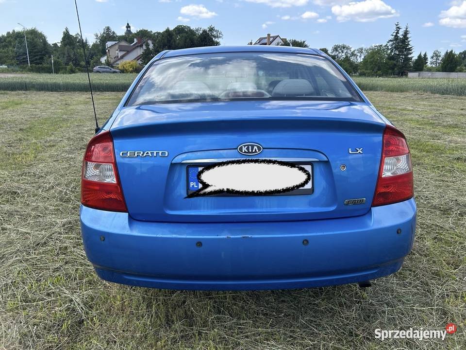 Kia CERATO 16d początku w jednych rękach SALON wielkopolskie Poznań sprzedam
