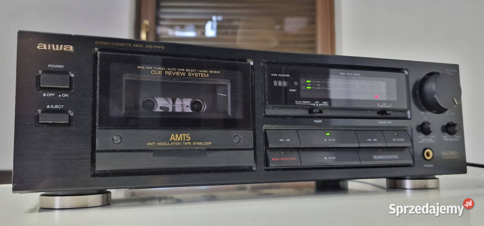 Magnetofon catette deck Aiwa ADF410 AD F 410 Elektronika Międzychód
