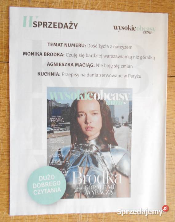 Wysokie Obcasy 24 1294 Zuzia i Magda z córką tygodnik Parczew sprzedam