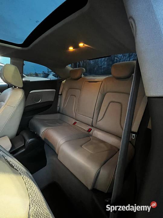 Audi A5 8T Przedlift Uszkodzony przyciemniane szyby małopolskie Kraków