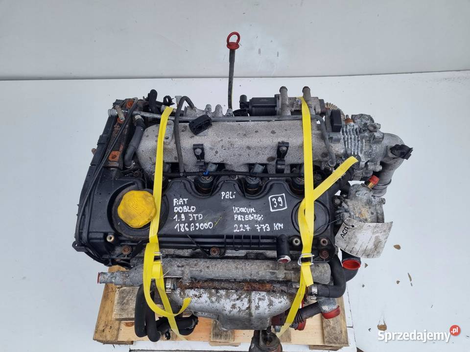 SILNIK KOMPLET Fiat Multipla 19 JTD 120 osobowe Janów