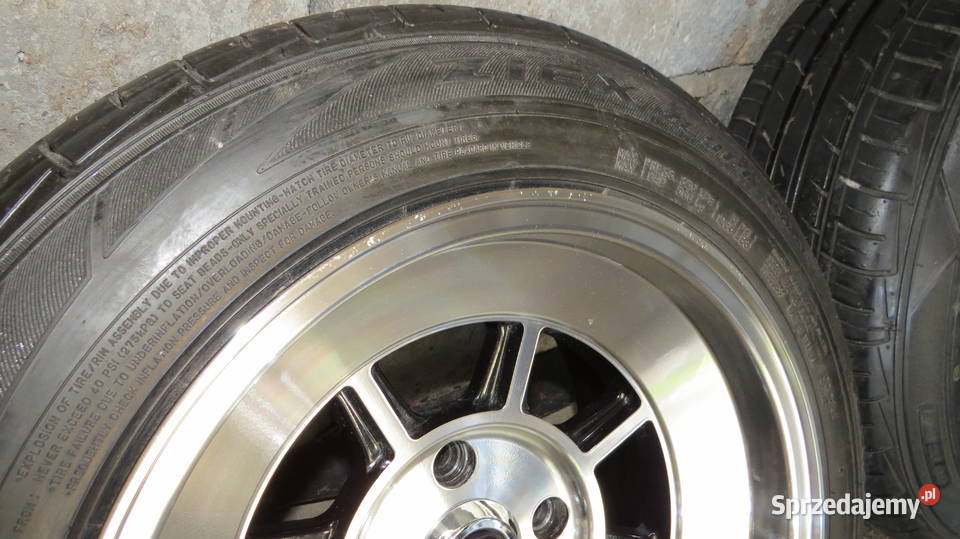 Felgi Rota bm8 R15x8 4x1143 z oponami Falken Lipnica Górna