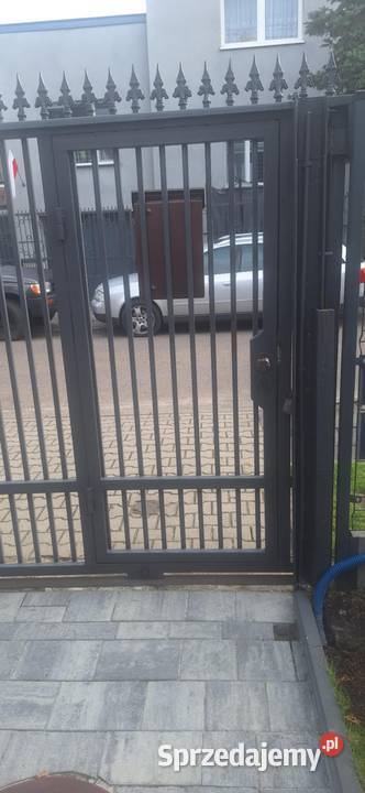 Brama z furtką przesuwna na sprzedaż RADOM mazowieckie