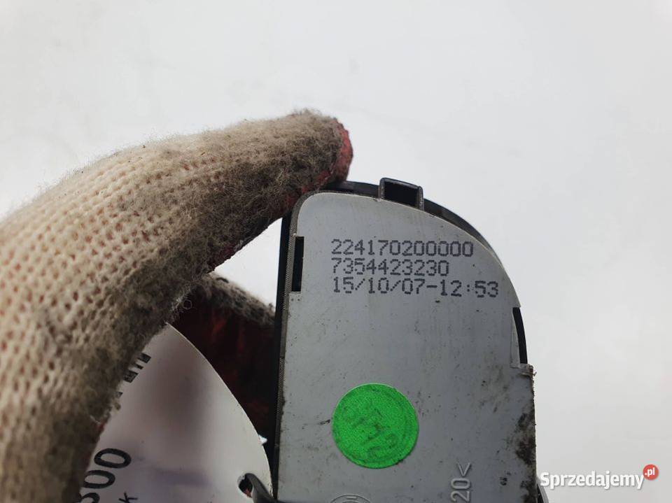 PRZYCISK PEUGEOT BIPPER 7354423230 Pozostałe kujawsko-pomorskie Lipno sprzedam