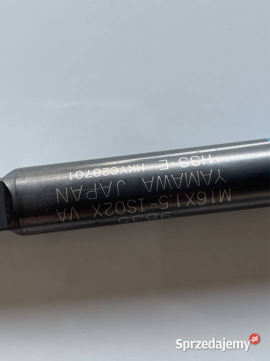 Gwintownik M16x15 ISO2X HSSE JAMAWA łódzkie Czarnożyły sprzedam