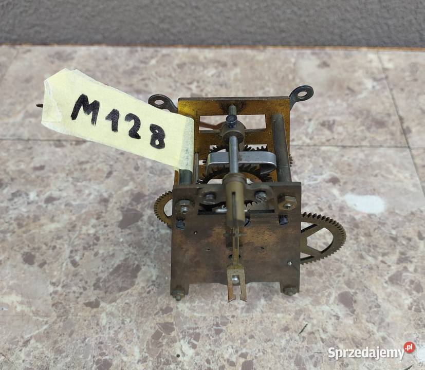 M128 Mechanizm starego zegara chodzik Tczew
