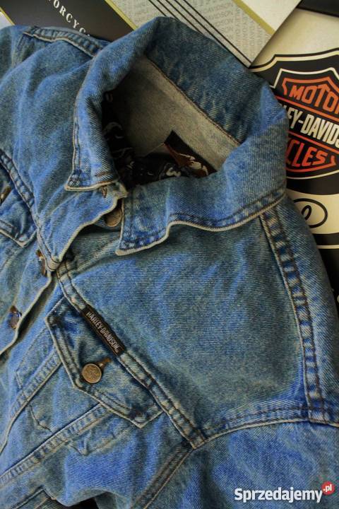 Unisex Kurtka Jeansowa Harley Davidson Piastów