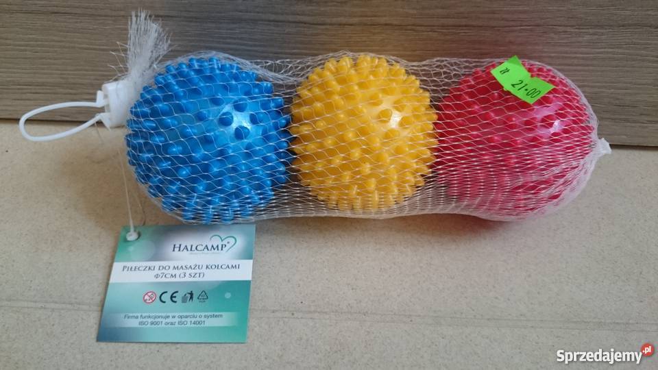 HALCAMP piłeczki do masażu z kolcami 7 3 Kielce