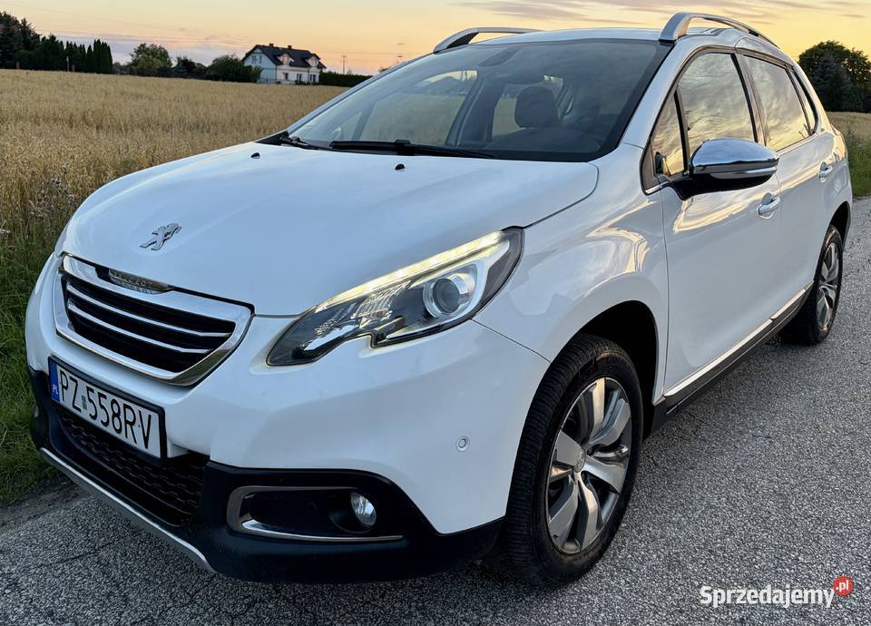 Peugeot 2008 AUTOMAT SUV super wyposażenie poduszka powietrzna Warszawa