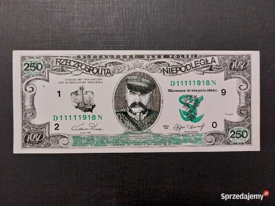 Banknoty solidarności PRL Konin sprzedam