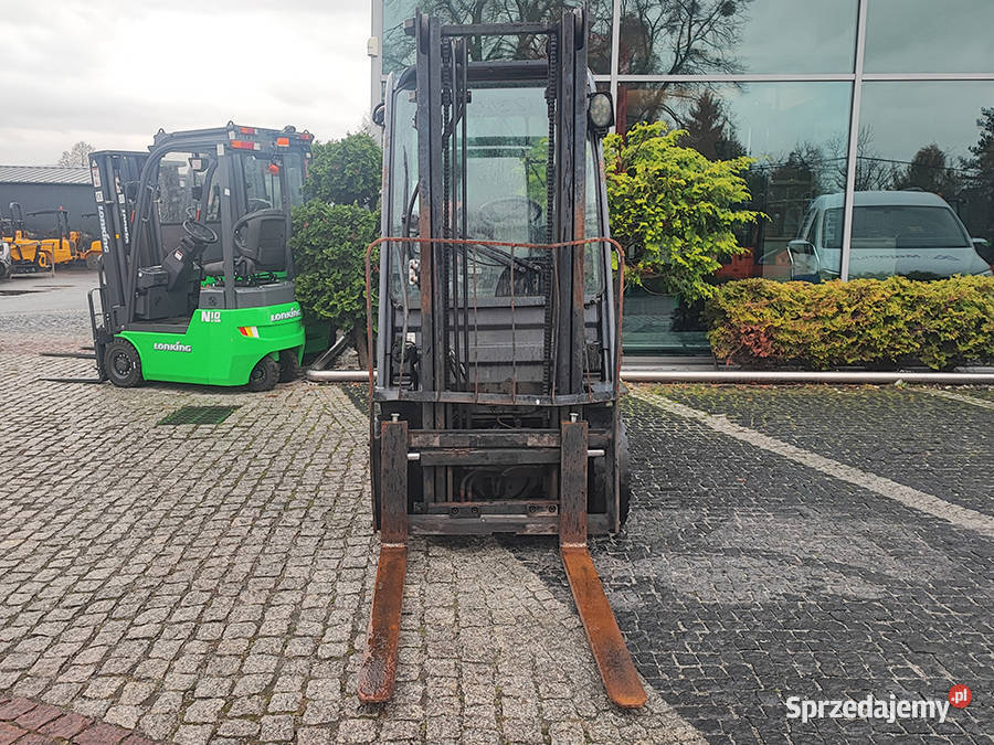 Wózek widłowy Toyota 028FGF18 18 t duplex 33 m gaz małopolskie Kęty