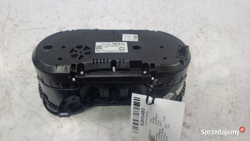 LICZNIK ZEGAR SKODA OCTAVIA III 5E0920780D kujawsko-pomorskie