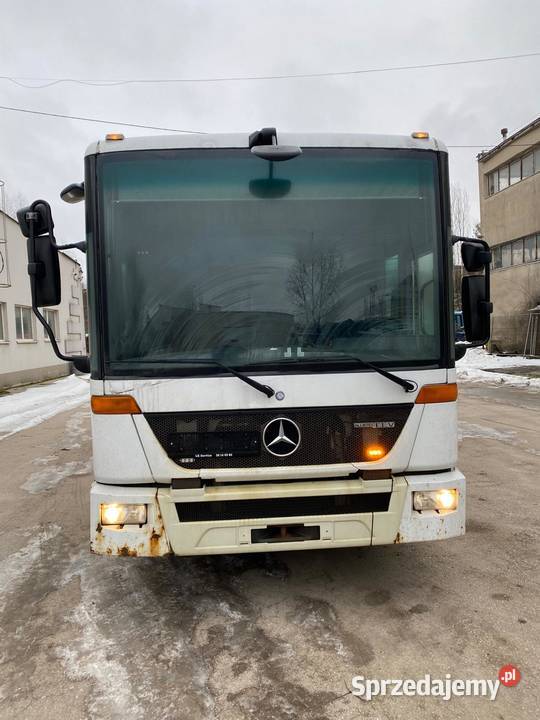 Mercedes Econic śmieciarka ZOELLEREKOPRES 12m3 drzwi odsuwane Nowiny sprzedam