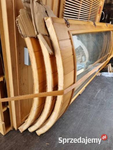 Sauna okrągła owalna szklana Kabina na Olsztyn