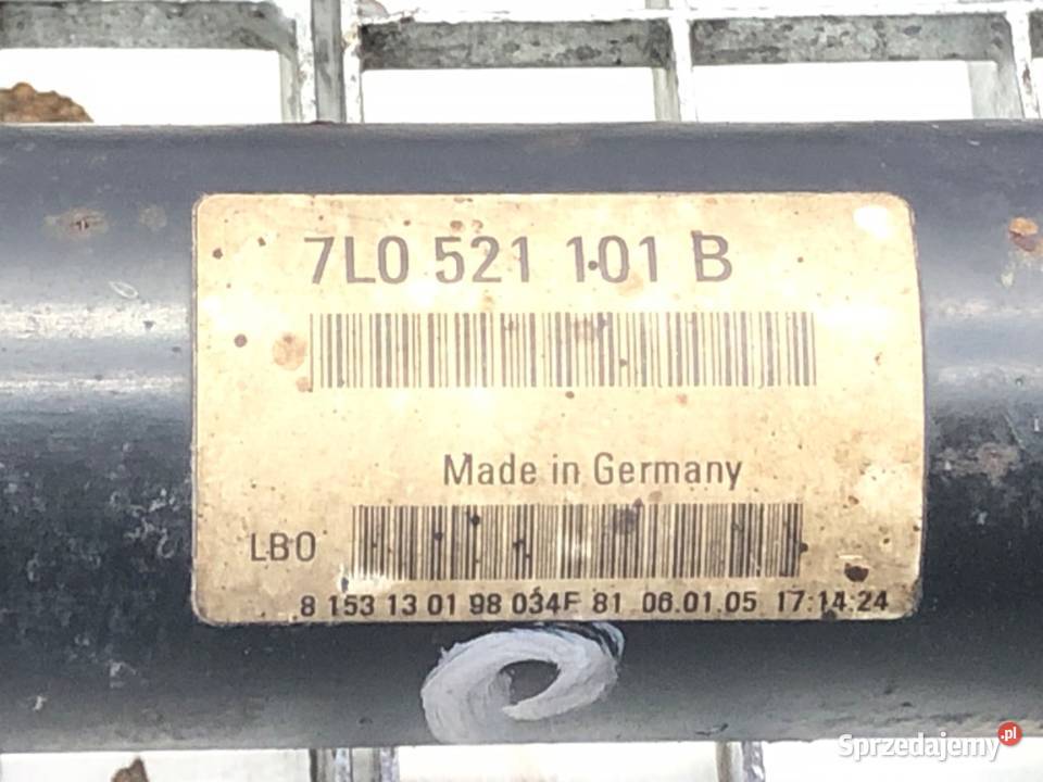 WAŁ NAPĘDOWY PRZÓD PORSCHE CAYENNE SUV 0210 45