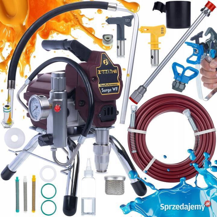 Agregat Malarski Zenthril Surge WF 1800W 20Mpa Malarskie