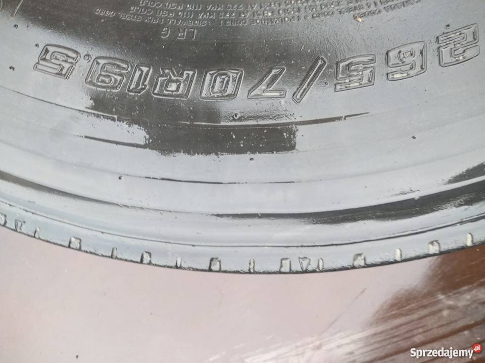 KOŁO OPONA Z FELGĄ 26570 R195 FULDA 70 Rzędowice