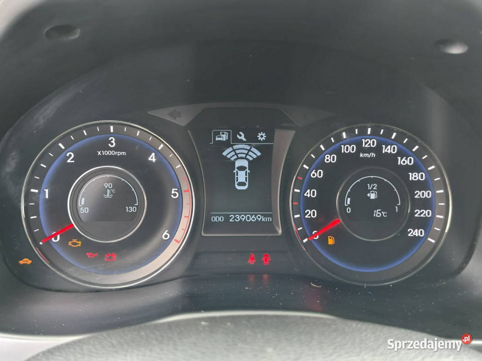 Hyundai i40 17 diesel 141 6biegów nawigacja uszkodzony Kęty