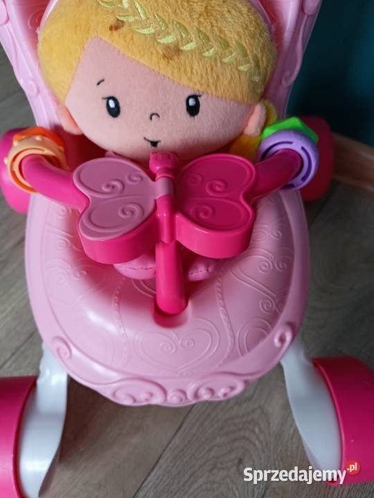 Wózek z lalką pchacz Fisher kujawsko-pomorskie