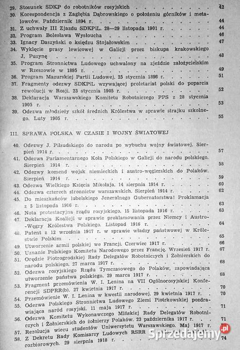 Z dziejów Polski 18641939 Marek Borucki miękka Chełm