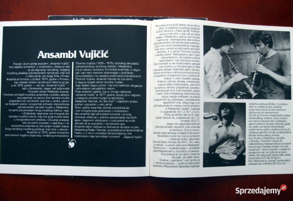 Vujicsics Ensemble Southern Slav Folk Music Płyty i kasety Szczecin