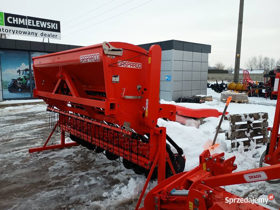 Zeztaw uprawowo siewny Gaspardo DAMA 3000 DOUBLE Radom