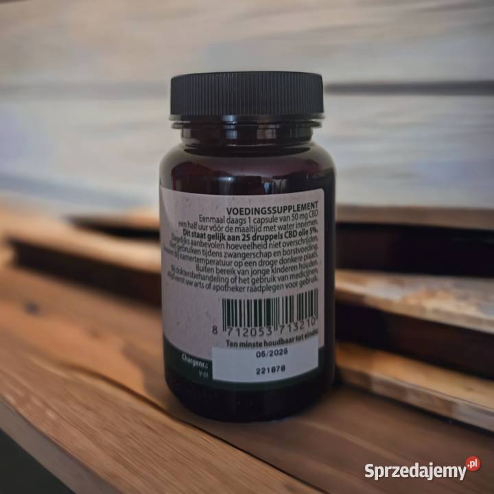 Jacob Hooy CBD kapsułki 50 mg 30 kapsułek Łódź