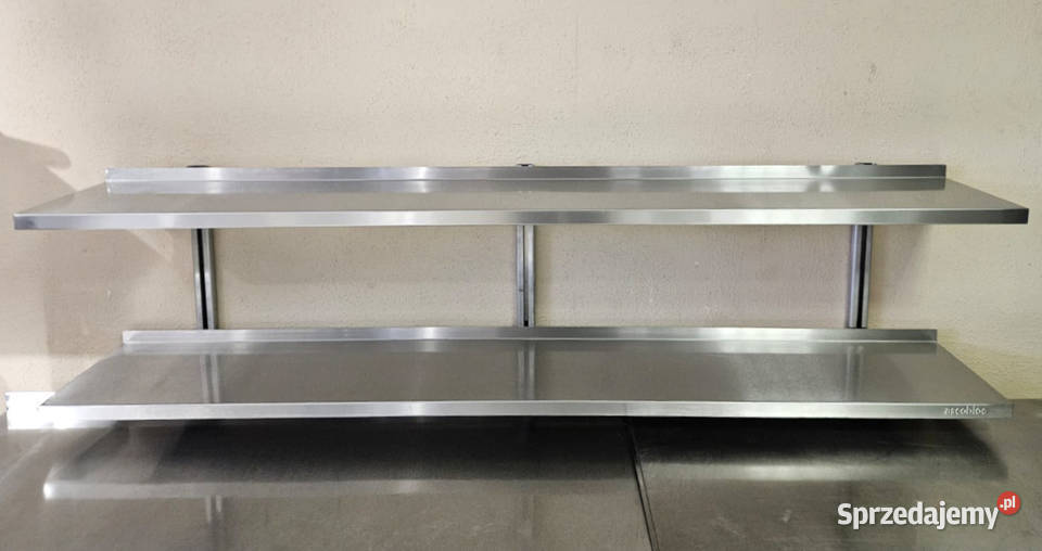 Półka Ascobloc dwupoziomowa nierdzewna Gastronomia Pszczyna