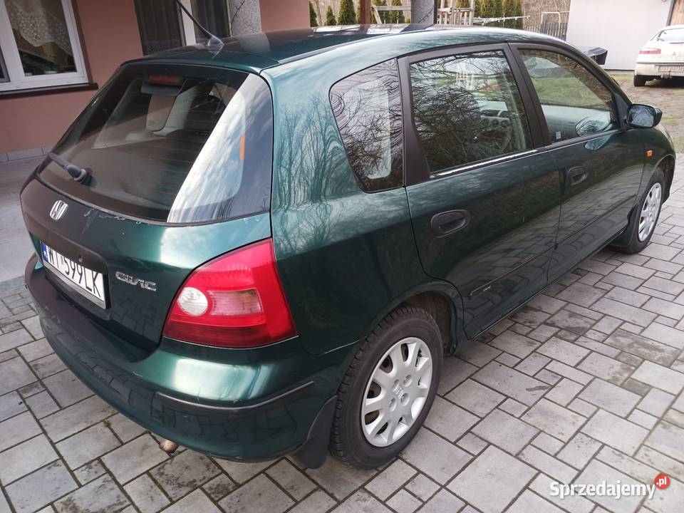 HONDA CIVIC VII 14 16V Benzyna 5D Czujniki Łochów sprzedam