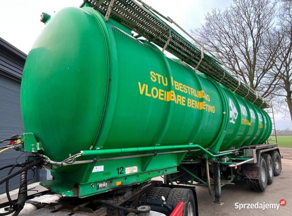 Naczepa beczka cysterna szambiarka komunalna Warszawa