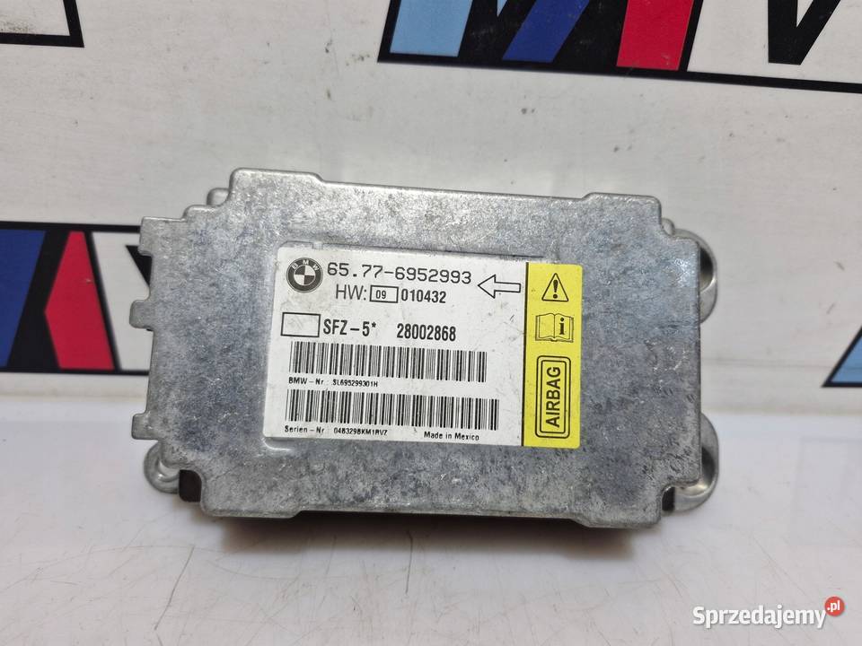 BMW E60 E61 MODUŁ STEROWNIK SENSOR PODUSZEK