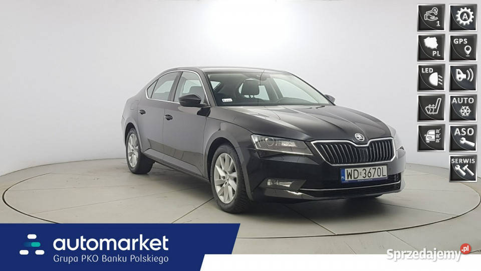 koda Superb 20 TDI Style DSG Z Polskiego Salonu Warszawa sprzedam