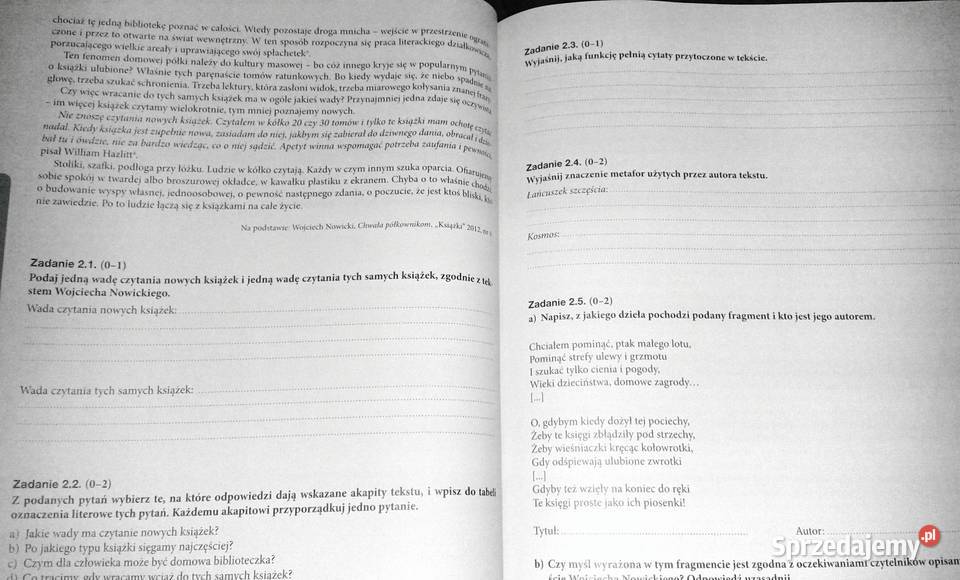 Teraz matura 2016 Język polski M Gutowska M Chełm