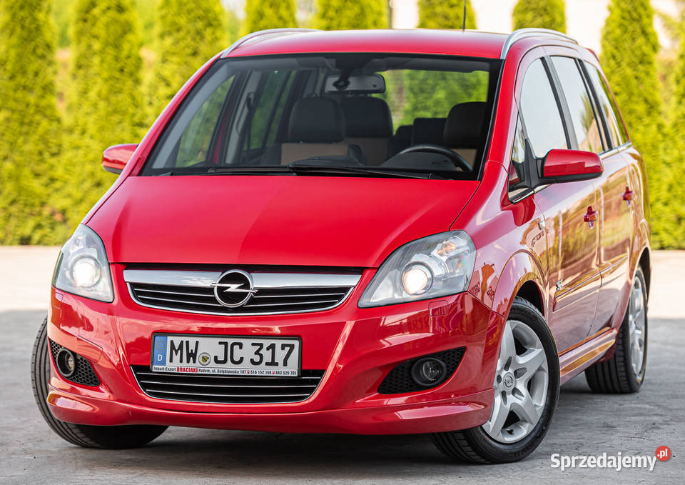 OPEL ZAFIRA OPCLINE LPG 7OSÓB ASR (kontrola trakcji) Radom