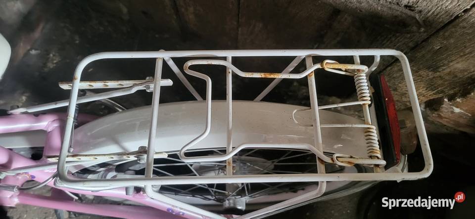 Rower dziewczynki Bagażnik  Dla Dziecka