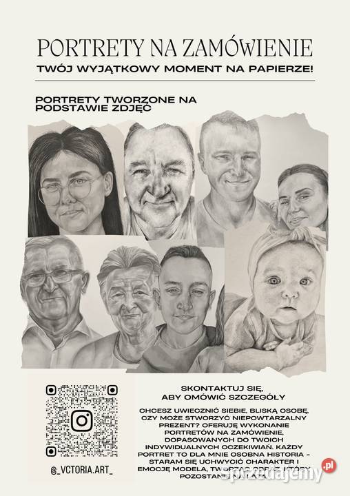 Portrety na zamówienie Pozostałe
