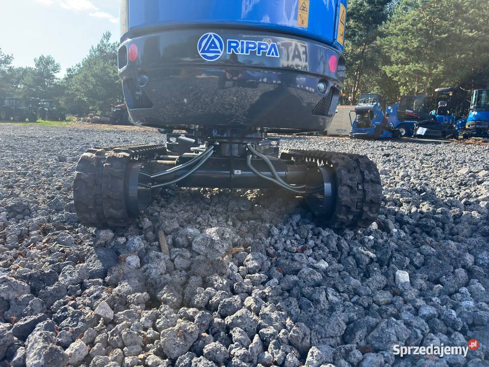 Minikoparka Rippa R10 ECO 1000 TRANSPORT Kubota Brudzowice