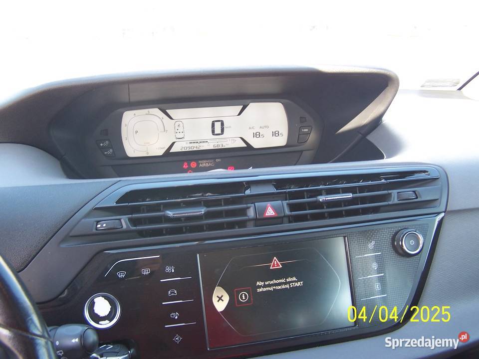 CITROEN C4 Picasso II 20 diesel 150 automat 4/5 Przemyśl