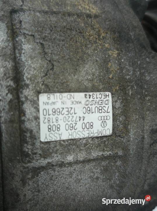 SPRĘŻARKA KLIMATYZACJI 8D0260808 20 TDI Skoda sprzedam