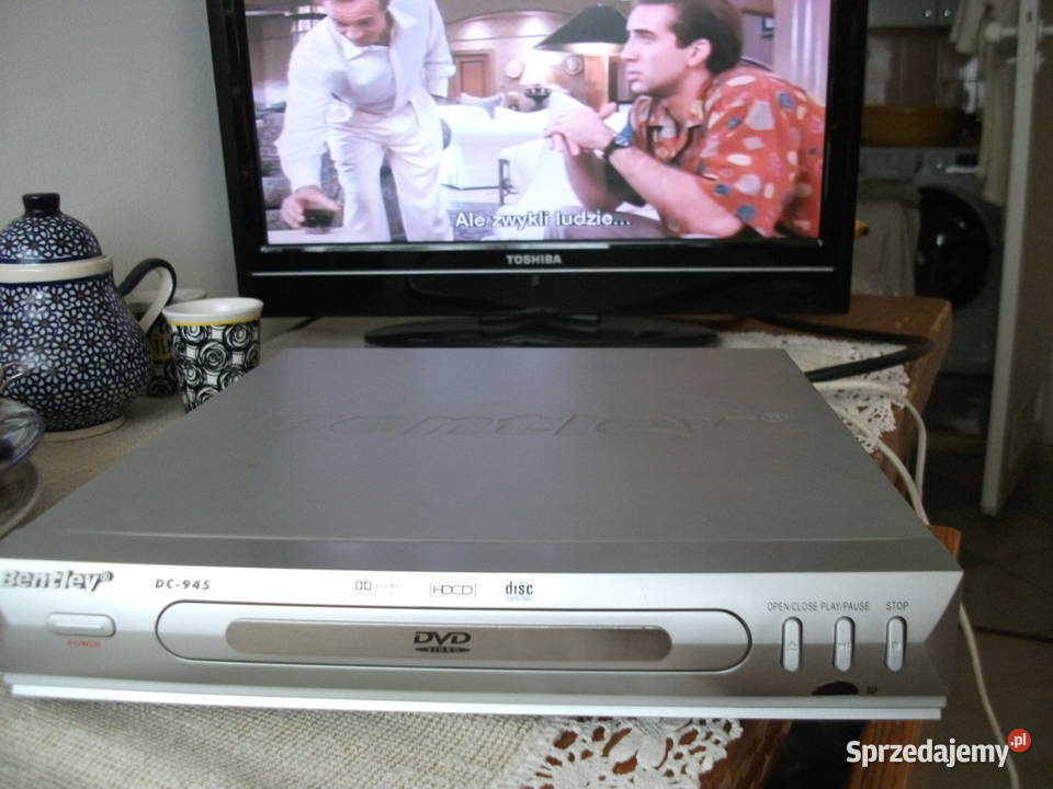 DVD odtwarzacz 100 sprawny z pilotem mazowieckie Warszawa