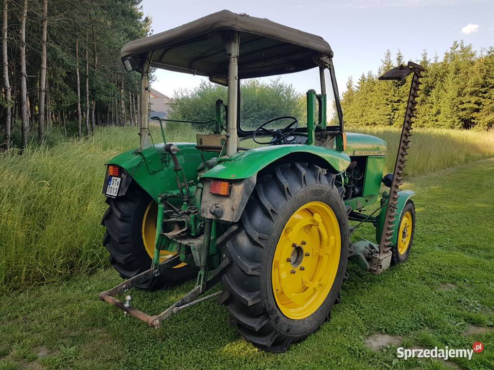 Ciągnik rolniczy JOHN DEERE LANZ 500 Amortyzacja przedniej osi John Deere Gorzyce