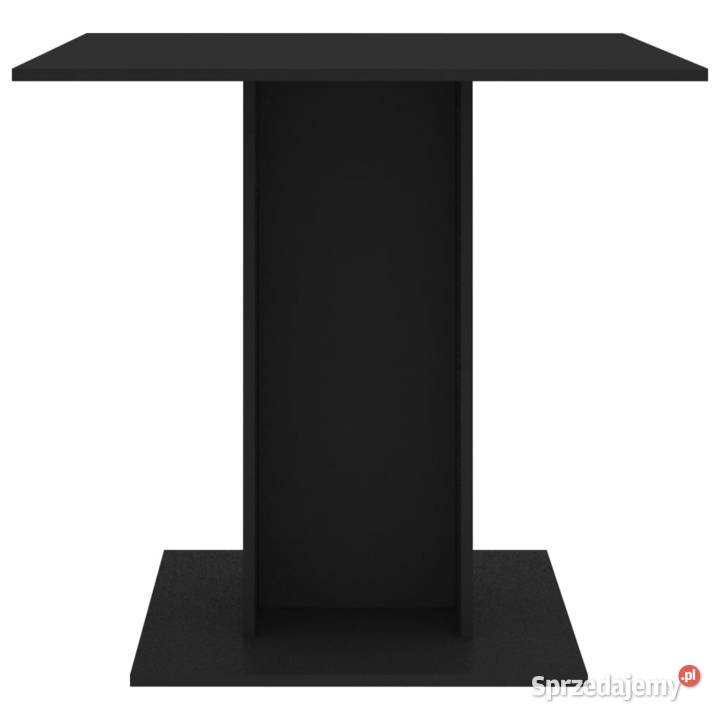 vidaXL Stół jadalniany czarny 800253 Komplety mebli