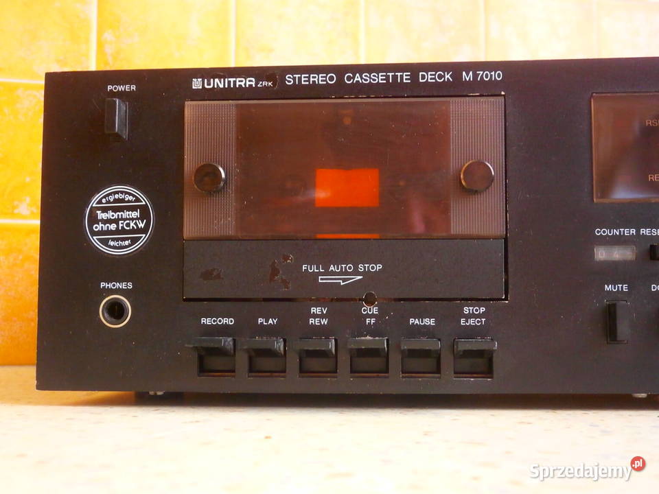 Magnetofon UNITRA M 7010 do korekty Łódź