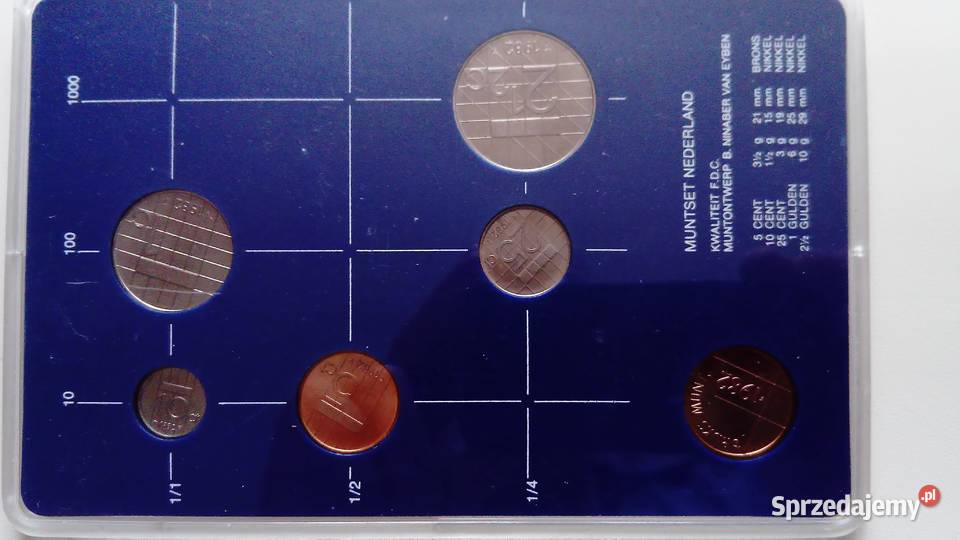 Zestaw rocznikowy monet 1982 r.