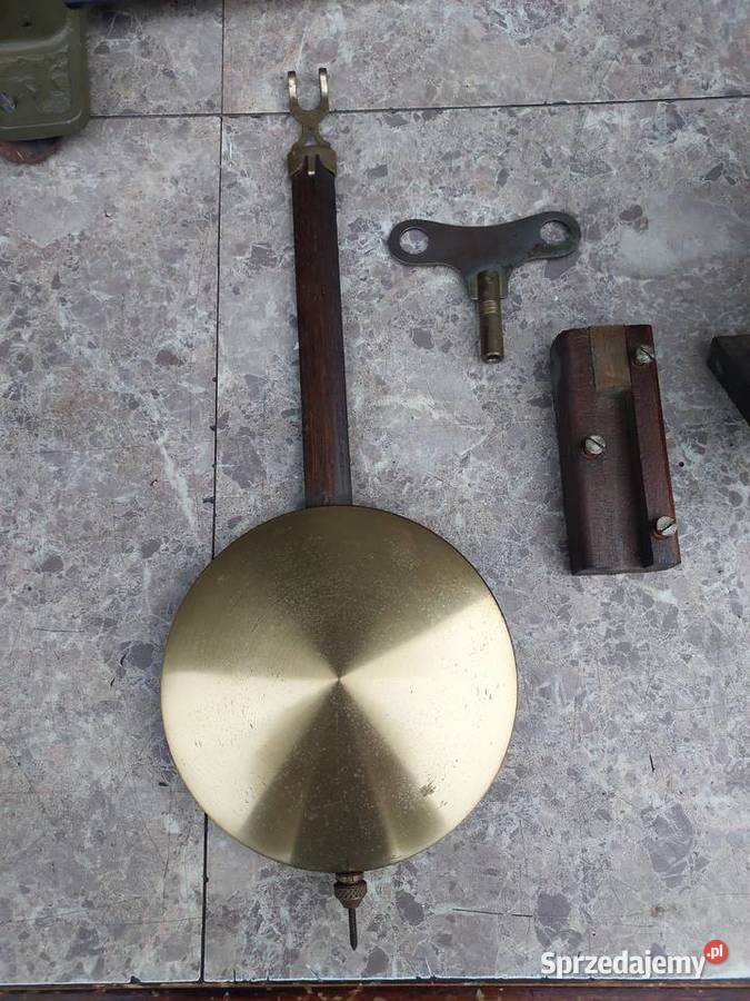 124 Zestaw mechanizm starego zegara ściennego Tczew sprzedam