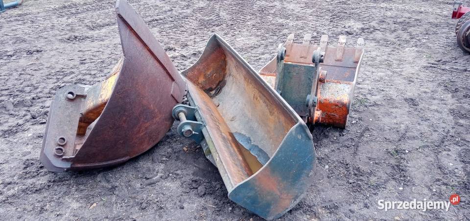 Łyżki do koparki 3 sprzedam