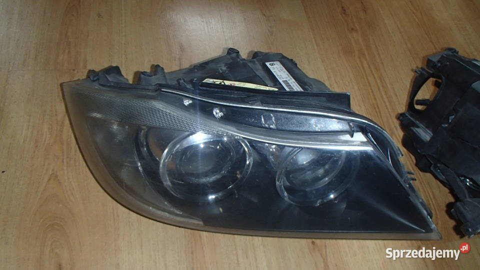 reflektory BMW E90 xenon ringi ZKW Katowice