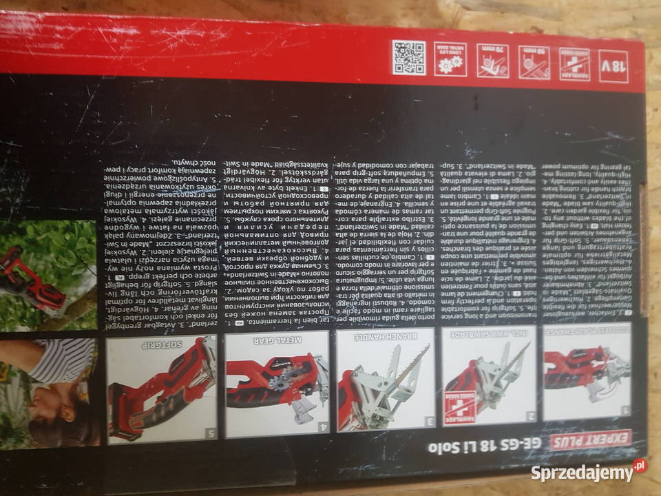 EINHELL GEGS 18 Li PIŁA DO PRZYCINANIA GAŁĘZI Elektryczne Głogowa