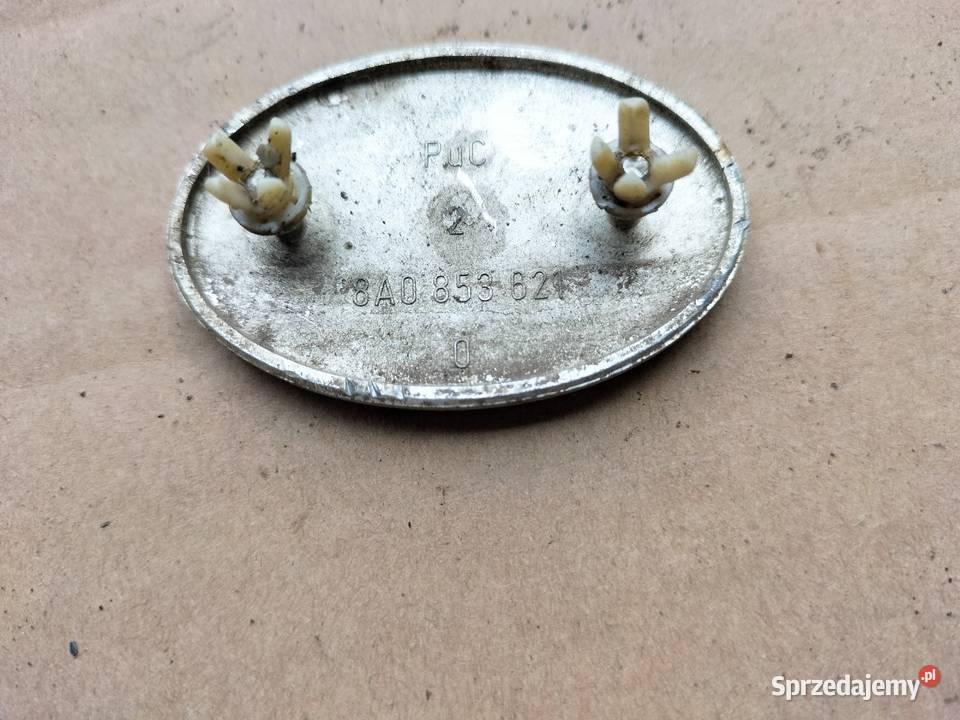 AUDI 80 B4 ZNACZEK EMBLEMAT NAPIS BŁOTNIKA lubelskie Kamień-Kolonia sprzedam